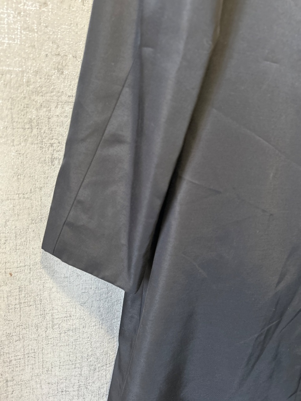 LAUREN RALPH LAUREN BLACK TRENCH COAT SIZE SMALL - Picture 15 of 16